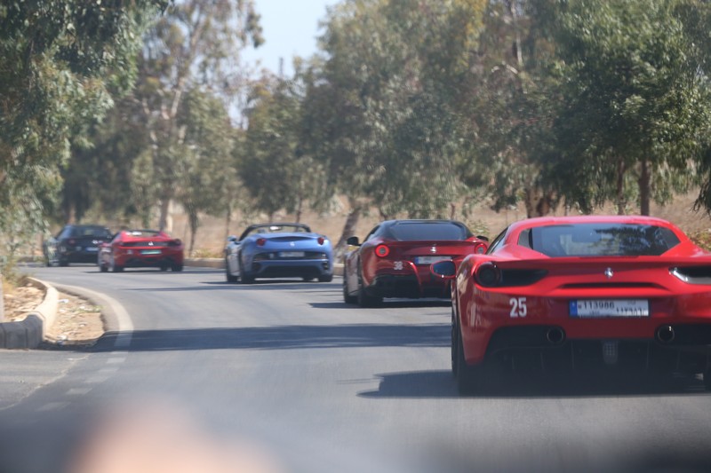 Ferrari Panorama Lebanon 2016 Ride